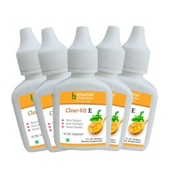 Bhumija Lifesciences VitaminE Liquid (ClearVitE) 30ml.(Pack of 5) Bhumija Lifesciences VitaminE Liquid (ClearVitE) 30ml.(Pack of 5)