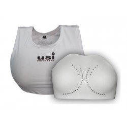 USI 770F Female Karate Chest Guard (White) USI 770F Female Karate Chest Guard (White)