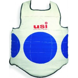 USI 770K Korean Taekwondo Chest Guard (White/Blue) USI 770K Korean Taekwondo Chest Guard (White/Blue)