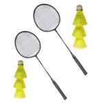Aadia 6 Shuttles And 2 Racquets ( B0716CWFK6)