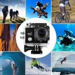 PremiumAV Action Camera + LCD Display Sports (Silver)