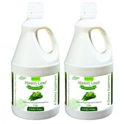 Bhumija Lifesciences Neem Juice (Sugar Free) 1 Ltr. (Pack of Two)