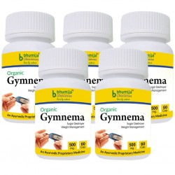 Bhumija Lifesciences Gymnema Sylvestre Capsules 60's (Pack of Five)