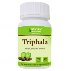 Bhumija Lifesciences Triphala Capsules 60's (Amla, Baheda & Harad)