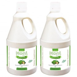 Bhumija Lifesciences Noni Juice (Sugar Free) 1 Ltr. (Pack of Two)
