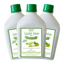 Bhumija Lifesciences Lauki Aowevera Juice (Sugar Free) 1 Ltr.(Pack of Three)