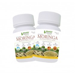 Bhumija Lifesciences Moringa Oliefera Capsules (Pack of Two)