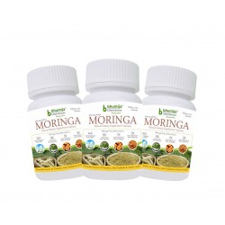 Bhumija Lifesciences Moringa Oliefera Capsules (Pack of Three)