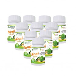 Bhumija Lifesciences Noni Gold Cap 60's (Pack of Ten)