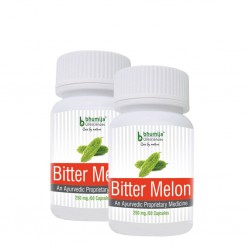 Bhumija Lifesciences Bitter Melon Capsules 60's (Pack of Two)