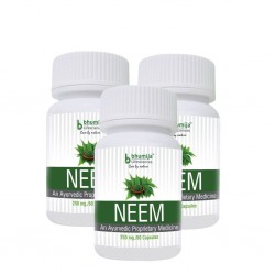 Bhumija Lifesciences Neem Capsles 60's  (Pack of Three)