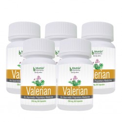Bhumija Lifesciences Valerian Capsules 60's (Pack of Five)