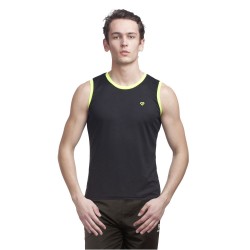 Gypsum Mens Cut Sleeve Tshirt Black Color GYPMCS-00116
