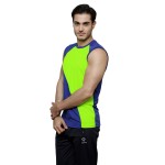 Gypsum Mens Cut Sleeve Tshirt Royal Blue Color GYPMCS-00135