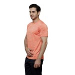 Gypsum Mens Round Neck Tshirt Orange Color GYPMRN-00136