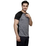 Gypsum Mens Round Neck Tshirt Black Color GYPMRN-00140