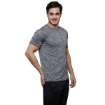 Gypsum Mens Round Neck Tshirt Black Color GYPMRN-00141