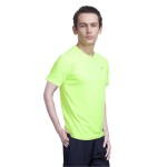 Gypsum Mens Round Neck Tshirt Floroscent Green Color GYPMRN-0098