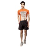 Gypsum Mens Shorts Black Color GYPMS-0037
