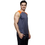 Gypsum Mens Cut Sleeve Tshirt Dark Grey Color GYPMCS-00151