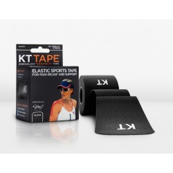 KT Tape Original Pre-Cut 20 Strip Cotton Black