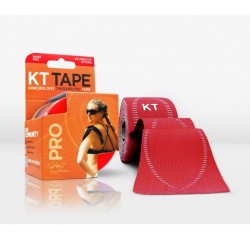 KT Tape Pro Pre-Cut 20 Strip Synthetic Rage Red