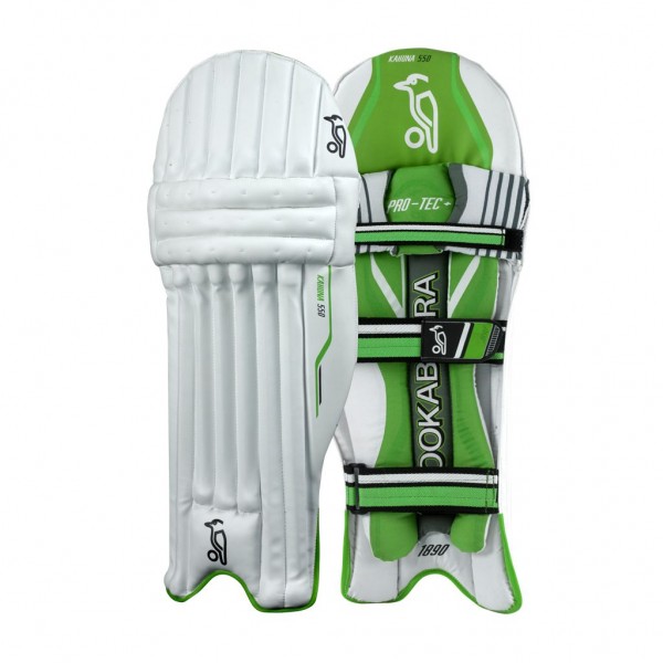 Kookaburra Kahuna 600 Youth Cricket Batting Leg Guards (Youth)