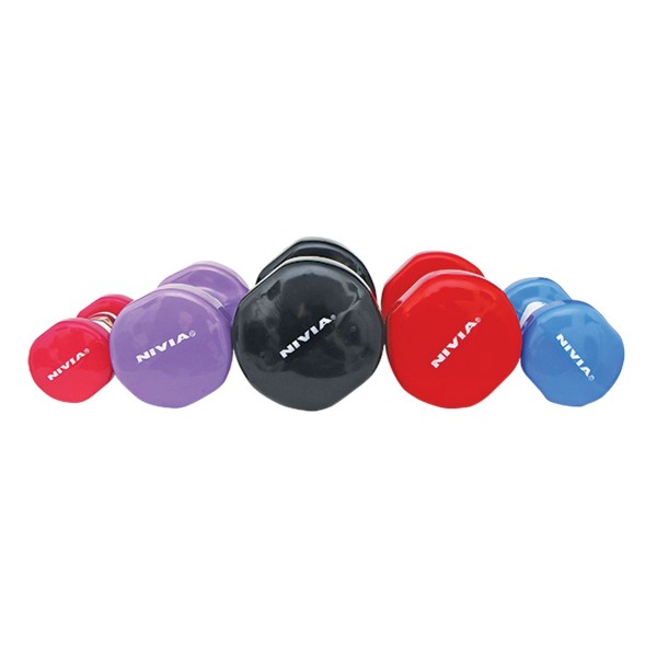 Nivia AB6034 Vinyl Dumbbell 5Kg 