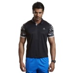Omtex Active Wear Tshirts Black