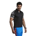 Omtex Active Wear Tshirts Black