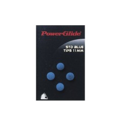 Power Glide Blue (11 mm) Snooker / Pool Tips