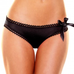 Hustler Women Criss Cross Sports Panty Black