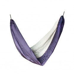 Slackjack Quilted Camping Hammock (Blue Silver)