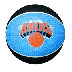 Spalding NBA Team New York Knicks Basketball (7, Blue / Black / White)