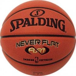 Spalding NBA Neverflat Basketball (7, Brick)