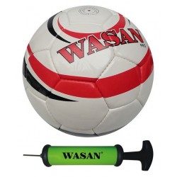Wasan Pro Football - White, Free Pump