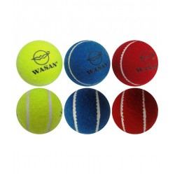 Wasan Tennis Cricket Ball (Pack of 3)