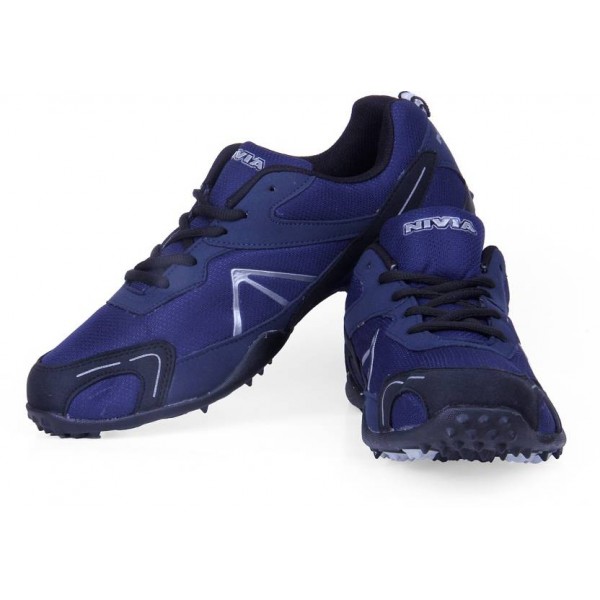 Nivia Marathon Running Shoes 103 (Navy Blue)